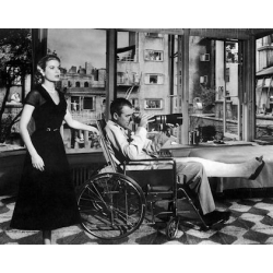 Rear Window James Stewart Grace Kelly Photo